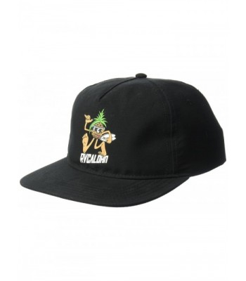 RVCA Men's Pineapple Man Snapback Hat - Black - CW17YHL7GR8