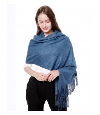 Cashmere Virgin Wool Thick Pashmina Scarf Soft Warm Long Shawl Scarves ...