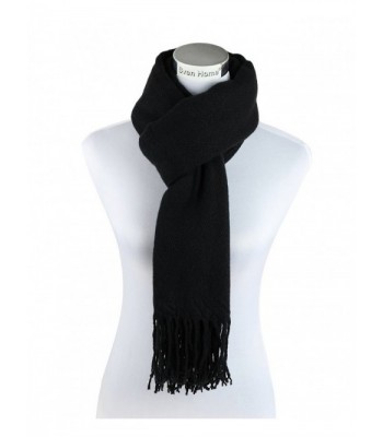 Womens Cashmere Scarf Men Solid Color Long Shawl Winter Scarves 75