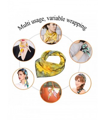 Salutto Kerchief Neckerchief Pattern BlackWhite in Fashion Scarves