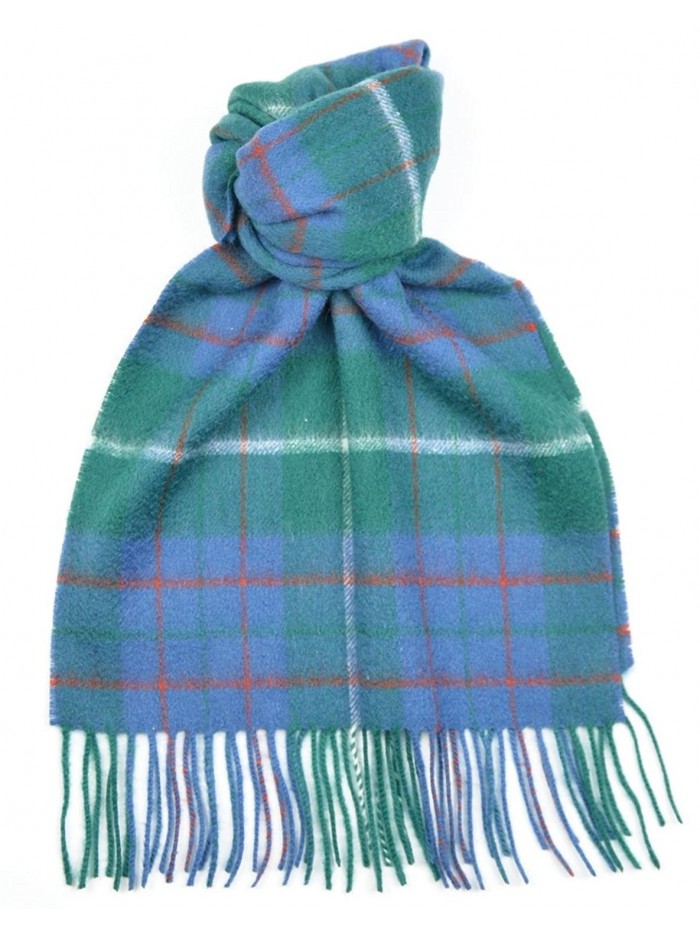 Lambswool Scottish Macintyre Hunting Ancient Tartan Clan Scarf Gift - C0118SCFGWV