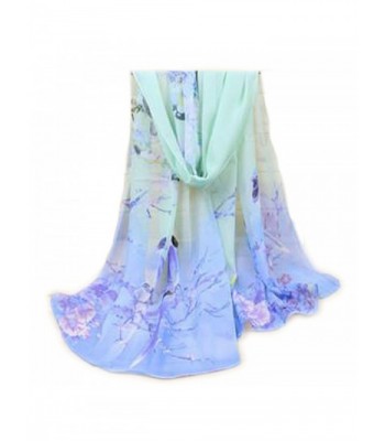 ( TM ) Women Fashion Soft Thin Chiffon Scarf Animal Bird Printed Shawls ...