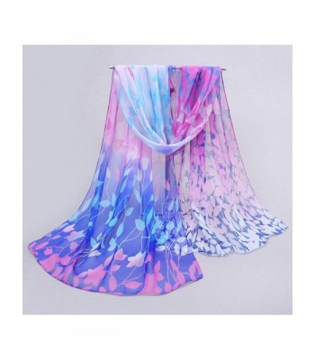 XUANOU Design Bright coloured Printed Chiffon