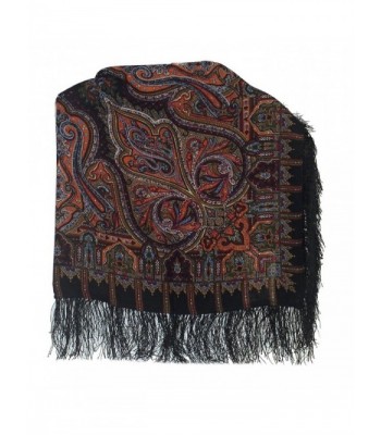 Pavlovoposadskiy Platok Womens Russian Fringes in Wraps & Pashminas