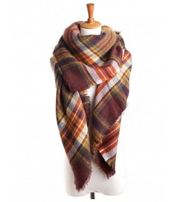 Zando Fashion Scarves Oversized Blanket - Coffee Scarf - CJ12NG9CHEZ