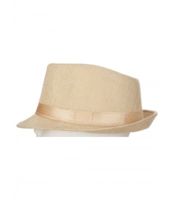 DRY77 Plain Solid Color Fedora
