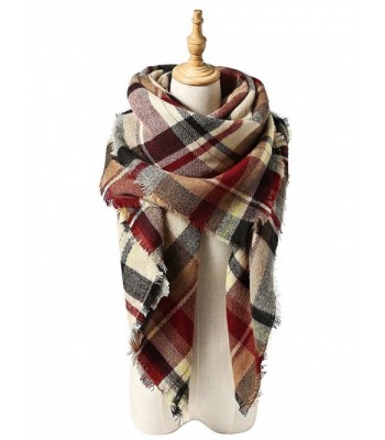 Pashmina Classic Blanket Scarves Scottish - Scottish Stripe Plaid - C61887SM9HI