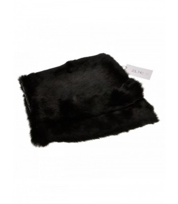 Women Luxurious Elegant Simple Rex Rabbit Fur Wrap Shawl with Zipper ...