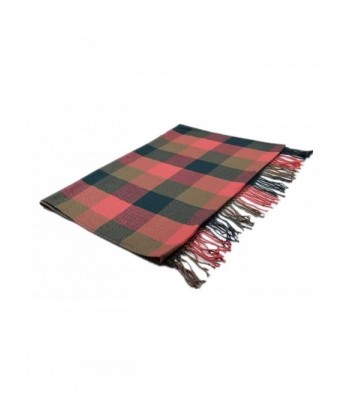 ViviClo Women's Gorgeous Wrap Long Shawl Big Grid Warm Lattice Large Blanket Scarf - Lk006-1-6 - CH186TYGOC9