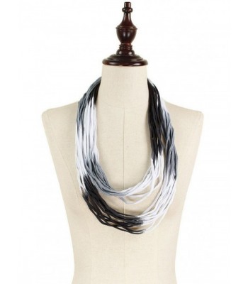 Womens Ombre Jersey Shred Necklace in Fashion Scarves