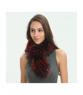 Ferand Winter Raccoon Scarf Multicoloured