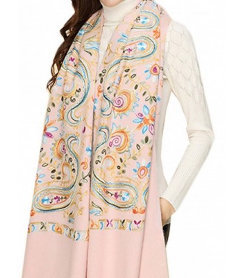 QYQS Womens Pashmina Delicate Embroidered in Wraps & Pashminas