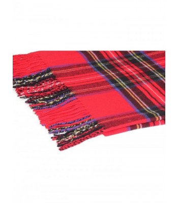 Oversized Scottish Tartan Cashmere Winter