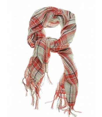 Collection 18 Yarn Scarf (One Size- Red/Black/White) - CJ126MNPPO1