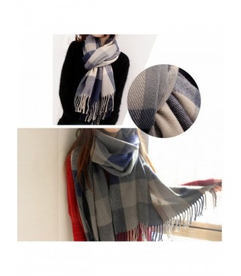 Womens Blanket Winter Tartan Dimensions in Cold Weather Scarves & Wraps