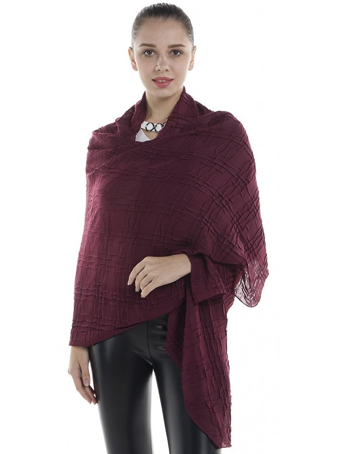 Light Weight Sheer Scarf - Women Extra Long Shawl Wrap for Winter ...