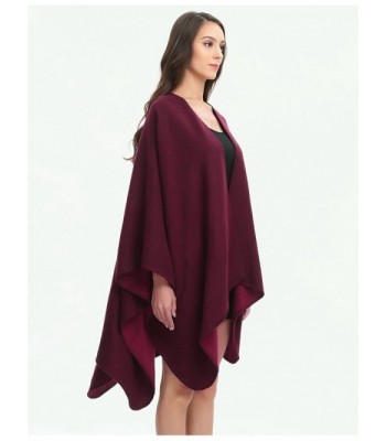 Ferand Elegant Front Thick Poncho in Wraps & Pashminas