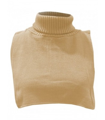 DRY77 Turtle Neck Dickey Inner Sweater - Beige 2 - CO12O5BDS00