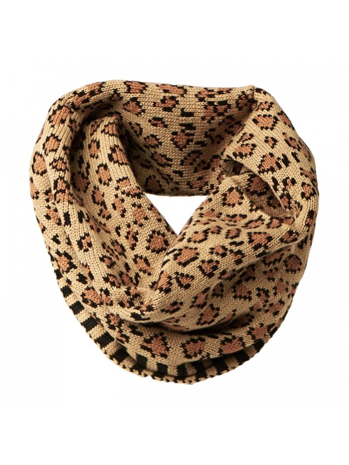 Vans Women's Wilder Infinity Scarf-Black/White - Mocha Bisque - CC11K1WDE7P