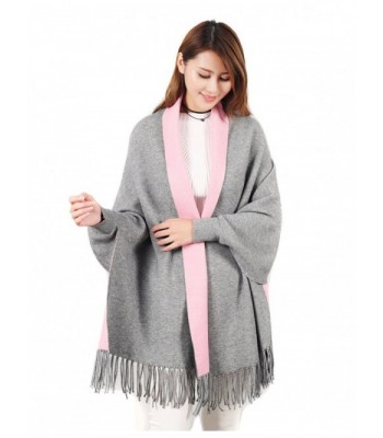 Stylish Blanket Sleeves Pashmina Reversible