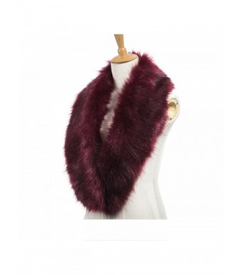 Collar Winter Jacket REDESS Various - Wine Red - CL187OA7KHY