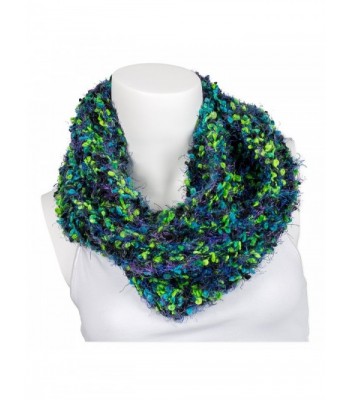 Snoozies Womens Thick and Soft Winter Knit Infinity Scarf - Calypso - Lime Calypso - CM127DHLAJD