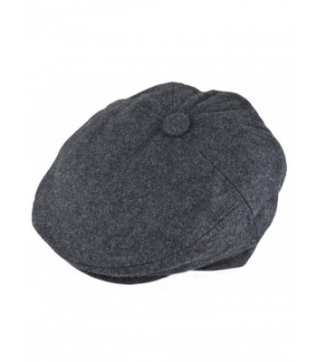 Deewang Fashion Herringbone Newsboy Grey 5Panel