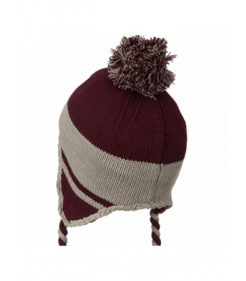 Peruvian Style Knit Flap Beanie in Men's Skullies & Beanies