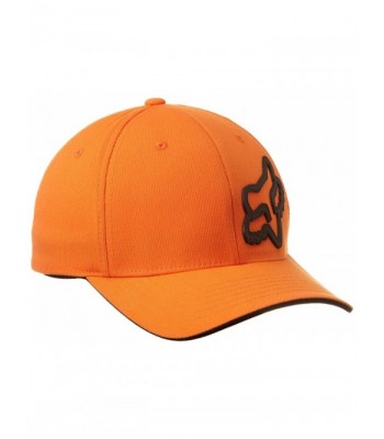 Fox Men's Signature Flexfit Hat - Orange - CO115XP4X3J