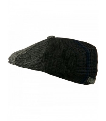 Mens Multi tone Wool Apple Cap in Men's Newsboy Caps