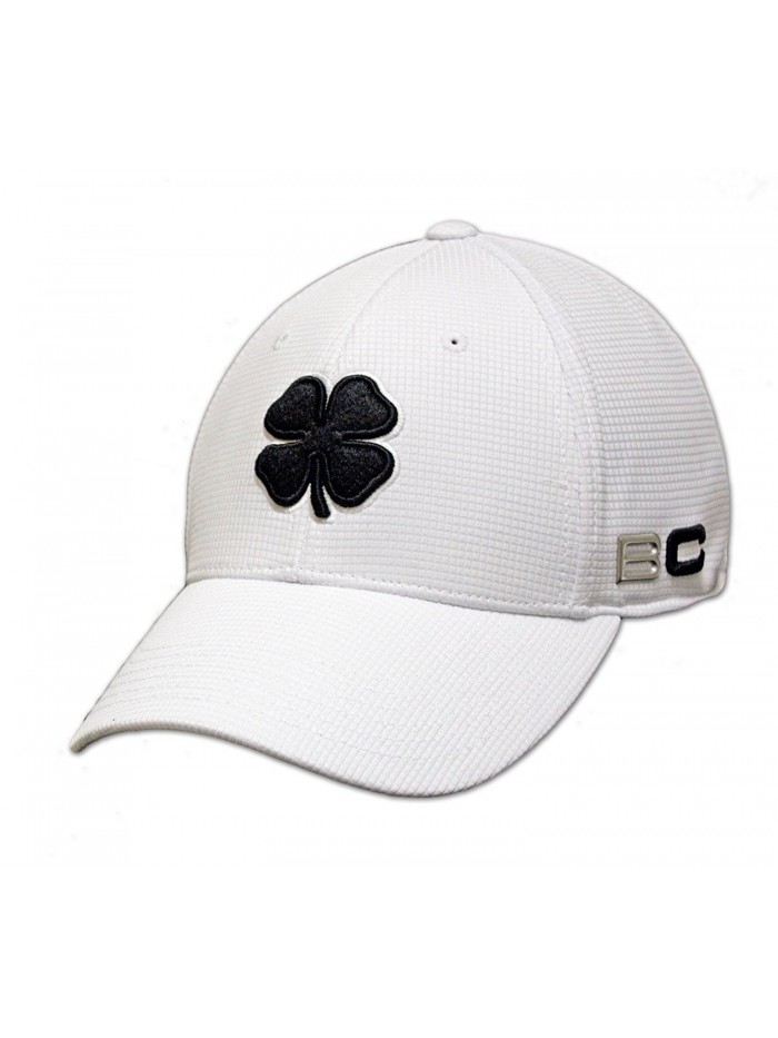 Black Clover Black/White/White Iron 1 Premium Fitted Hat - CQ12FOJBFY3