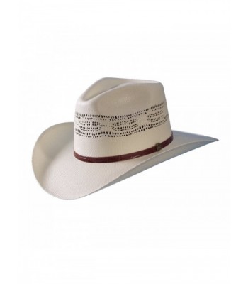 Bangora Straw Australian Hat by Turner Hat - White - C011P6VDVAZ