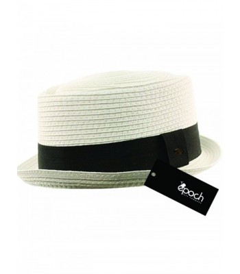 Summer Straw Derby Fedora Upturn