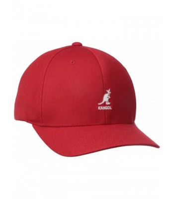 Kangol Men's Wool Flex-Fit Baseball Cap - Rojo - C11203ACKB9