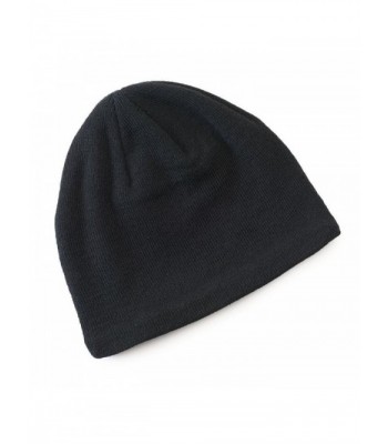 Van Heusen Men Fleece Lined Black Beanie Hat One Size HVH53K32 - CE12N45HCP3
