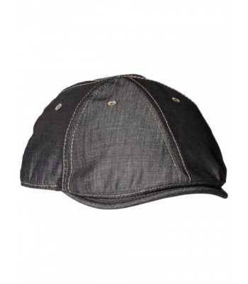 Original Penguin Men's Chambray Driving Cap - True Black - CI1209XTX6L