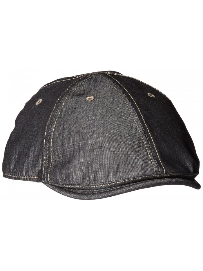 Original Penguin Men's Chambray Driving Cap - True Black - CI1209XTX6L