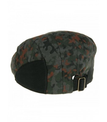 WITHMOONS Camouflage Vertical Stitch LD3438 in Men's Newsboy Caps