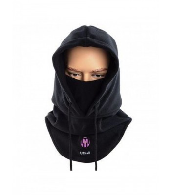 Upmall Winter Warm Windproof Balaclava Outdoor Sports Mask - Black - C011H5QS0R9