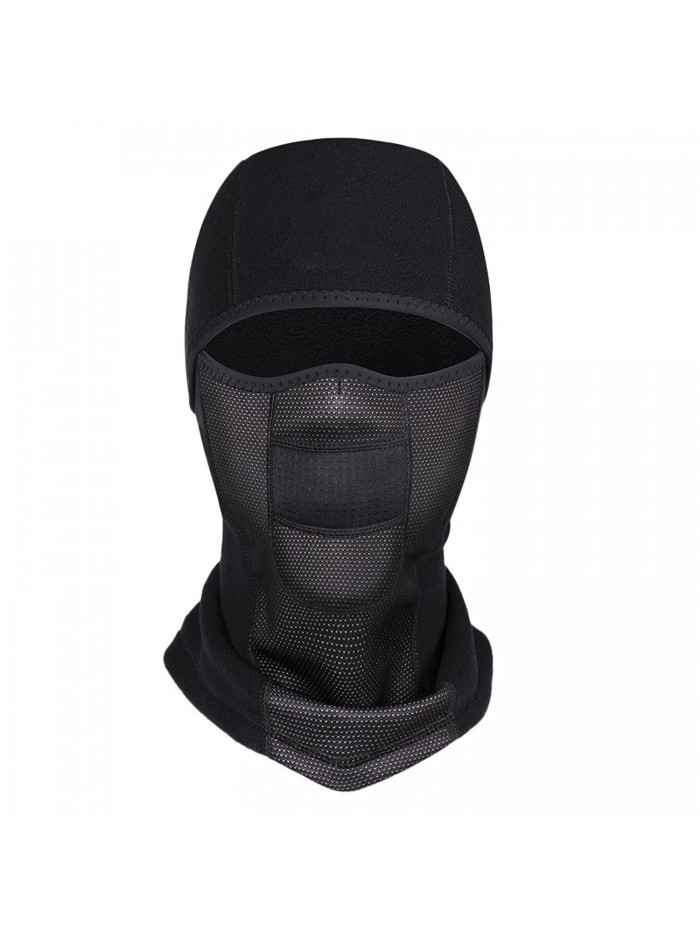 KingBra fleece hood balaclava-Heavyweight Fleece Cold Weather Face and Neck Mask - CS188Q8U40R