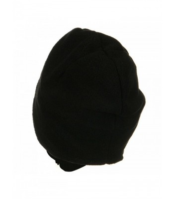 Fleece Contour Beanie Mask Black