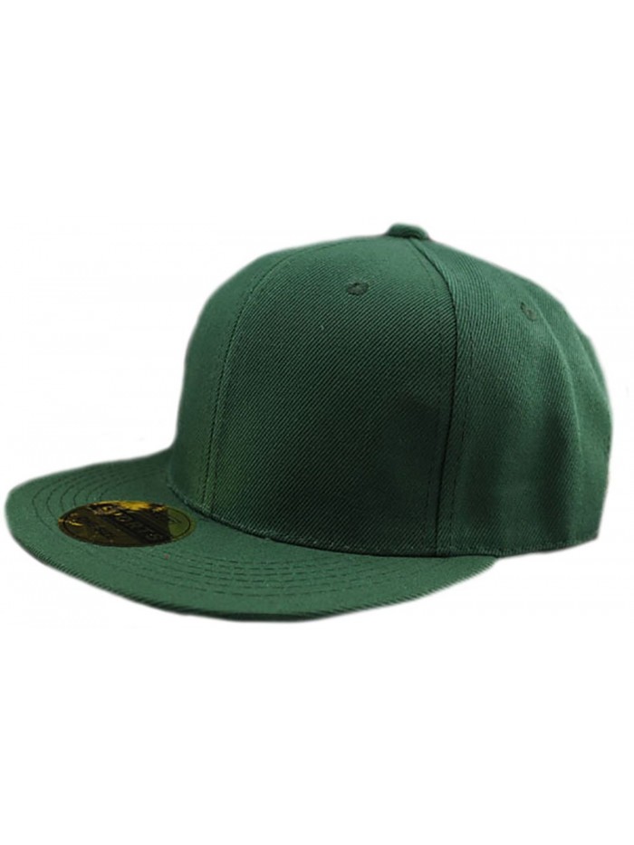 Baseball Cap Men Women Adjustable - Dark Green - C612BKOE327