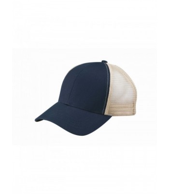 ECOnscious Re2 Trucker Style Baseball Cap - Pacific/Oyster - C411CKN6BJV