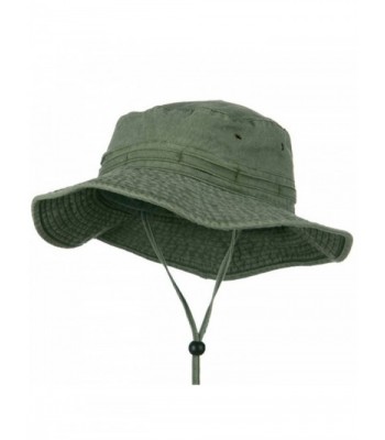 E4hats Extra Big Size Fishing Hats (For Big Head) - Olive - CR1252VLHAJ