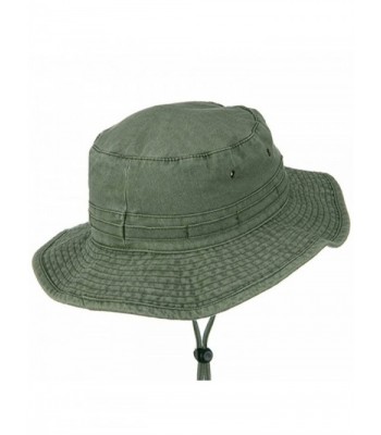 E4hats Extra Size Fishing Hats Olive in Men's Sun Hats