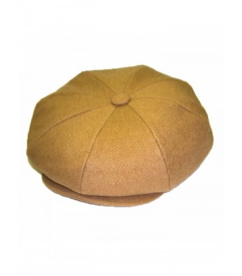 Dobbs Big Apple (Wool) - 8/4 Cap - Camel - CC12NUFAZGS