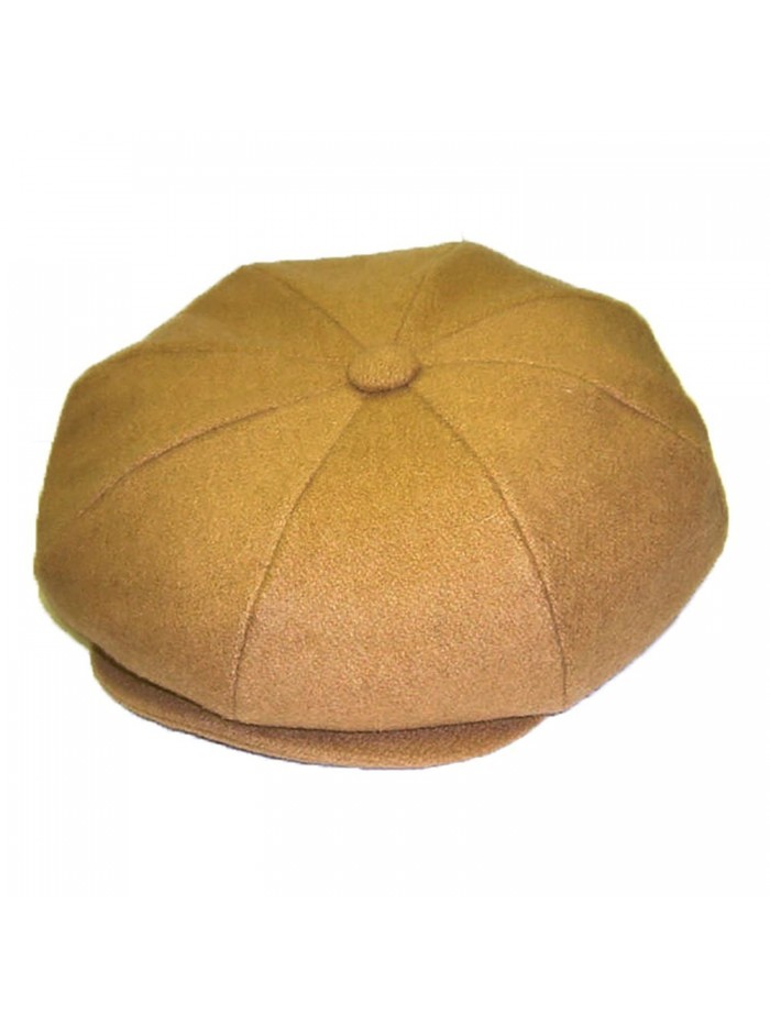 Dobbs Big Apple (Wool) - 8/4 Cap - Camel - CC12NUFAZGS