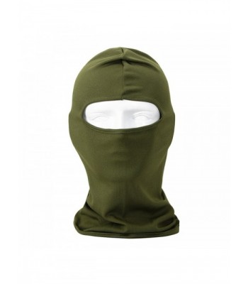 Seoget Candy Color Ultra Thin Ski Face Mask Under A Bike/Football Helmet -Balaclava - Army Green - CK1898ADXSZ