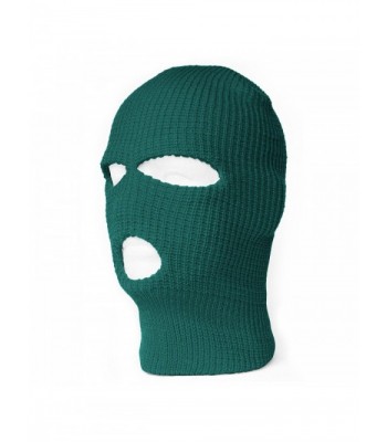 TopHeadwear's 3 Hole Face Ski Mask- Emerlad Green - CO11BGL1AR5