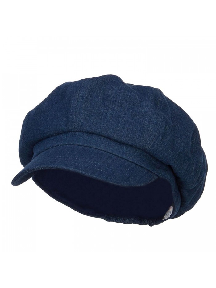Big Size Cotton newsboy Hat - Denim (For Big Head) - CP12NUMUQ26